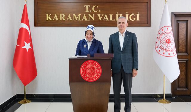 Aile ve Sosyal Hizmetler Bakan Yardımcısı Yenigün, Karaman'da ziyaretlerde bulundu