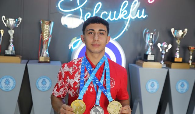 Avrupa şampiyonu milli halterciler, 5'i altın 6 madalyanın gururunu yaşıyor