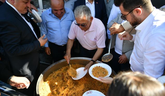 Başkan Büyükkılıç, Kıranardı 2. Pilav Şenliği'ne katıldı