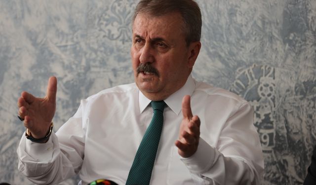 BBP Genel Başkanı Destici, Kayseri'de konuştu: