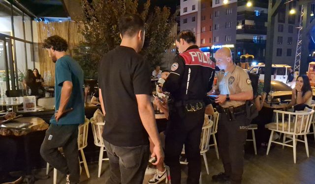 Beypazarı'nda polis ekipleri denetim gerçekleştirdi