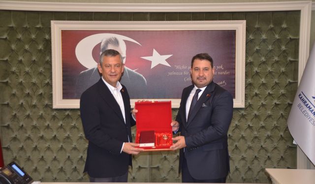 CHP Genel Başkanı Özel, Kahramankazan ilçesinde ziyaretlerde bulundu