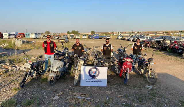 Çifteler ve Mahmudiye'de motosiklet denetimi yapıldı