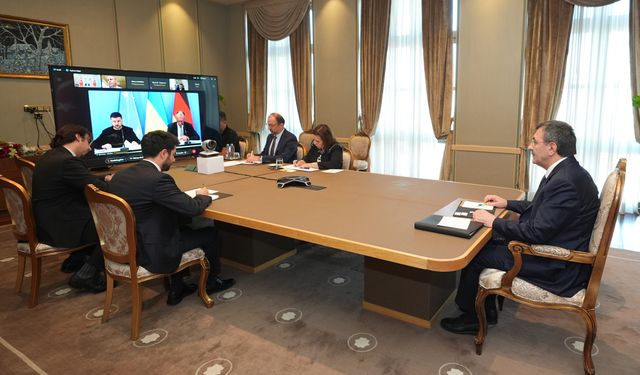Cumhurbaşkanı Yardımcısı Yılmaz, Ukrayna konusundaki 'Gönüllüler Koalisyonu Liderler Zirvesi'ne katıldı