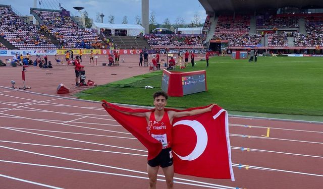 Erciyes Üniversitesi öğrencisi atlet Avrupa şampiyonu oldu