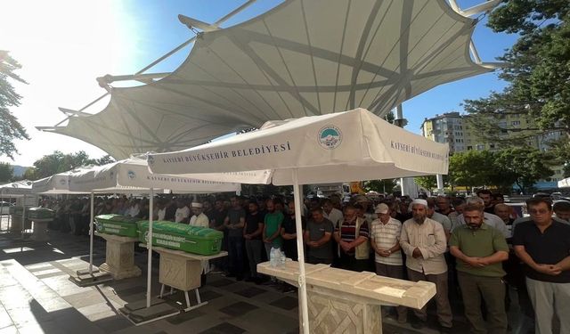 GÜNCELLEME - Kayseri'de kocası tarafından tabancayla öldüren kadının cenazesi defnedildi
