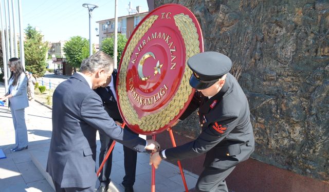 Kahramankazan'da Büyük Zafer'in 103. yıl dönümü kutlandı