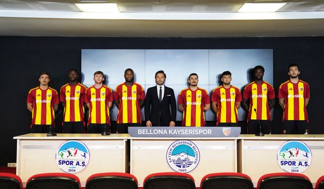 Kayserispor, yeni transferlerini tanıttı