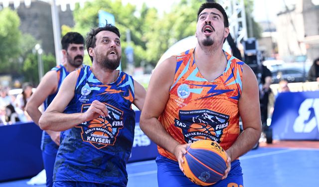 Lite Quest 3x3 Uluslararası Basketbol Turnuvası Kayseri'de başladı