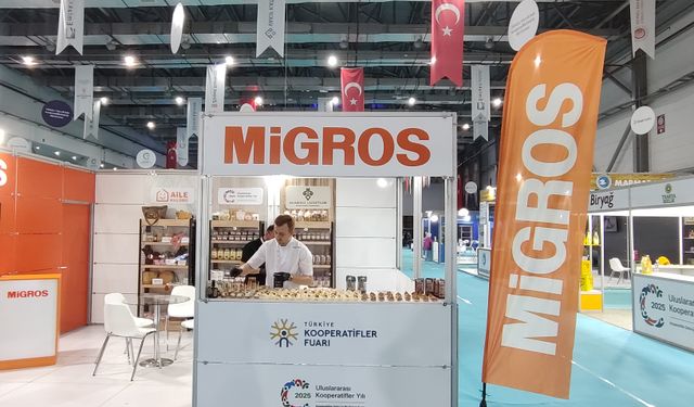 Migros, 6. Türkiye Kooperatifler Fuarı'nda yer aldı