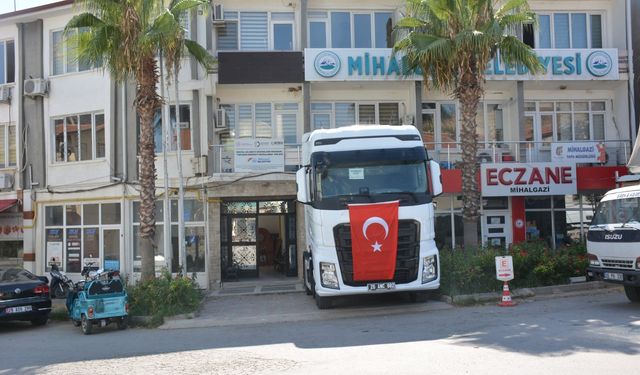 Mihalgazi Belediyesi araç filosuna tır kazandırdı