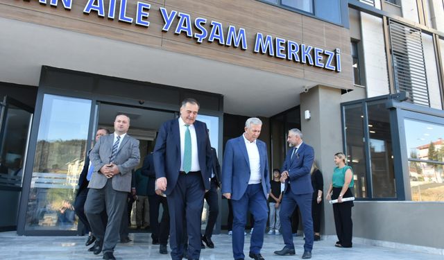 Nallıhan'da yapımı tamamlanan tesislerin açılışı gerçekleştirildi