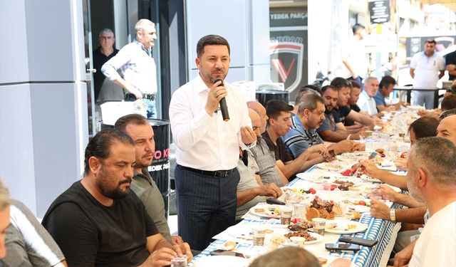 Nevşehir Belediye Başkanı Arı, sanayi esnafıyla bir araya geldi