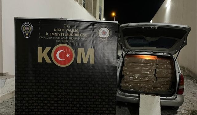 Niğde'de kaçakçılık operasyonlarında 3 zanlı yakalandı