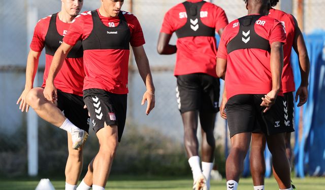 Sivasspor, Pendikspor maçı hazırlıklarını sürdürdü