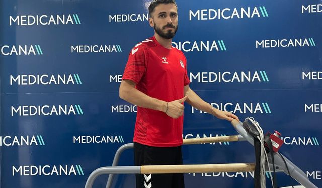Sivasspor'un yeni transferi Valon Ethemi sağlık kontrolünden geçti