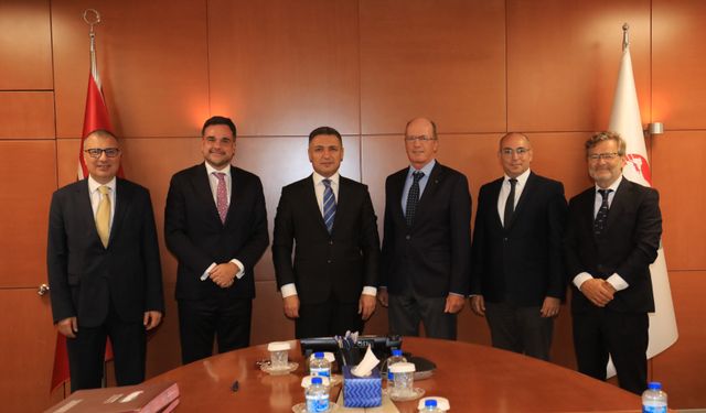 Turka araç muayene ekibinden Özelleştirme İdaresi Başkanlığına ziyaret