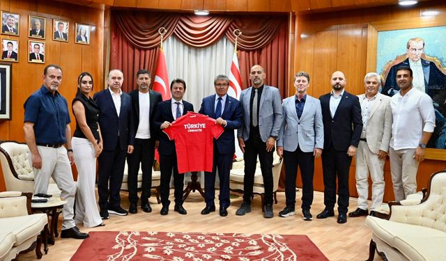 Türkiye Cimnastik Federasyonu heyetinden KKTC’ye ziyaret
