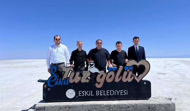 Tuz Gölü'nde turizm odaklı çalışmalar sürüyor