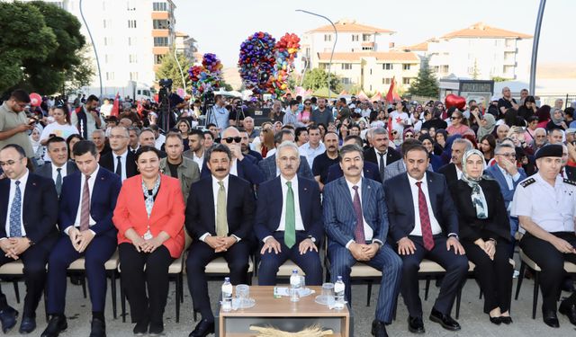 Ulaştırma ve Altyapı Bakanı Uraloğlu, Kırşehir'de konuştu: