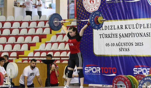 Yıldızlar Kulüpler Türkiye Halter Şampiyonası başladı