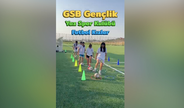 GSB Yaz Kulübü gençleri sporda birleştirdi