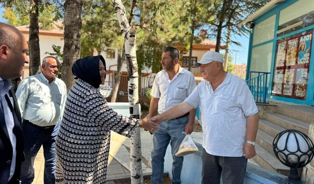 AK Parti Eskişehir Milletvekili Gürcan ilçe ziyaretleri gerçekleştirdi