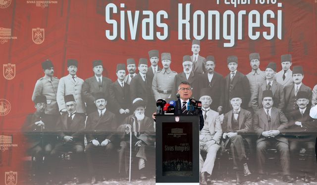 AK Parti TBMM Grup Başkanı Güler, Sivas Kongresi'nin 106. yıl dönümü töreninde konuştu: