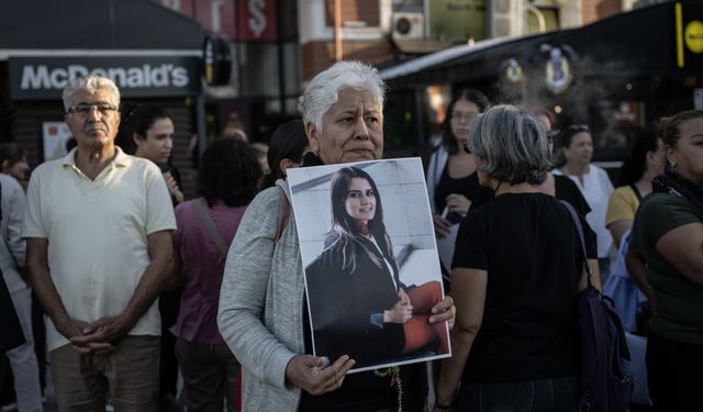 Ankara'daki kadın cinayeti protesto edildi