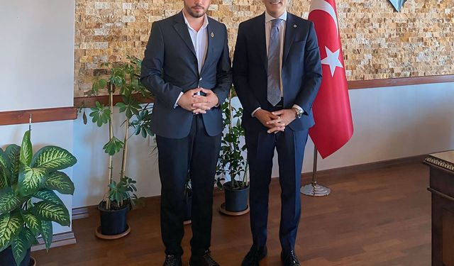 Beypazarı Kaymakamı Ünal Coşkun'a ziyaret