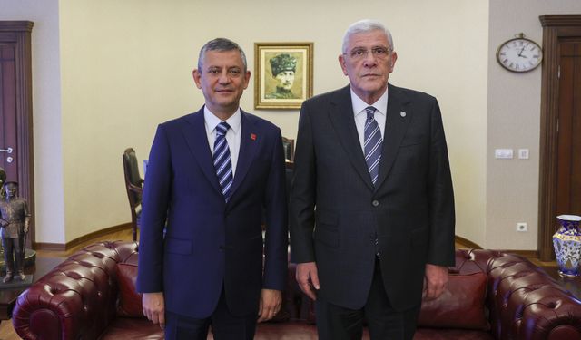 CHP Genel Başkanı Özel, İYİ Parti Genel Başkanı Dervişoğlu ile görüştü