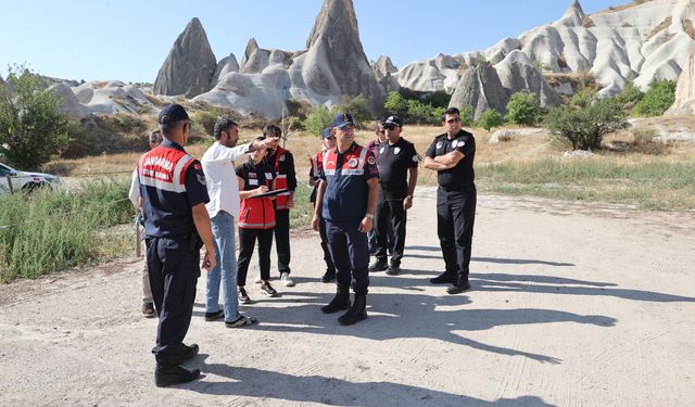 Kapadokya Alan Başkanlığı bölgedeki at çiftliklerini denetledi