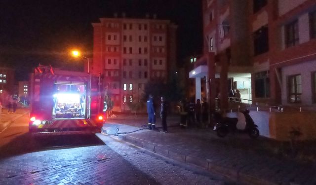 Karaman'da evde çıkan yangın söndürüldü