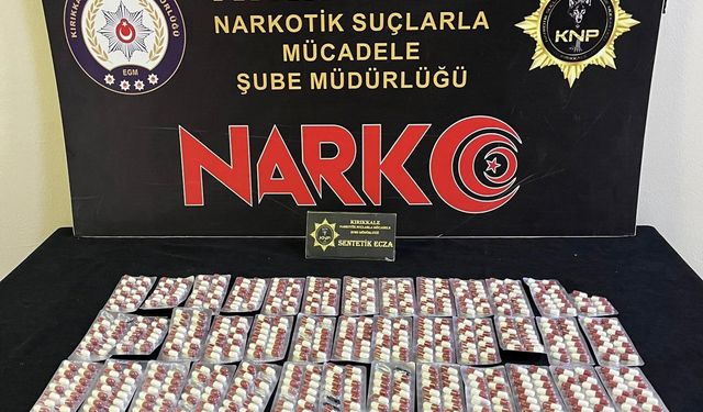 Kırıkkale'de uyuşturucu operasyonunda yakalanan 1 şüpheli tutuklandı