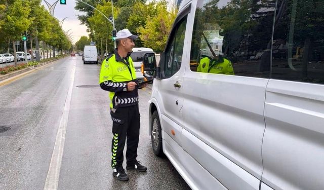 Kırşehir'de okul çevrelerinde denetim yapıldı