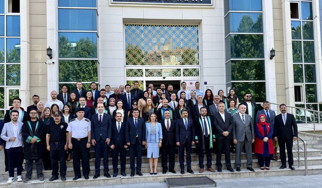 Kırşehir'de yeni adli yıl düzenlenen törenle başladı