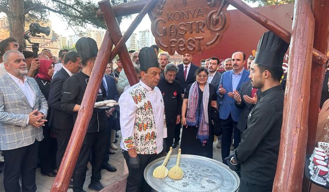 Konya GastroFest lezzet tutkunlarını ağırlamaya başladı