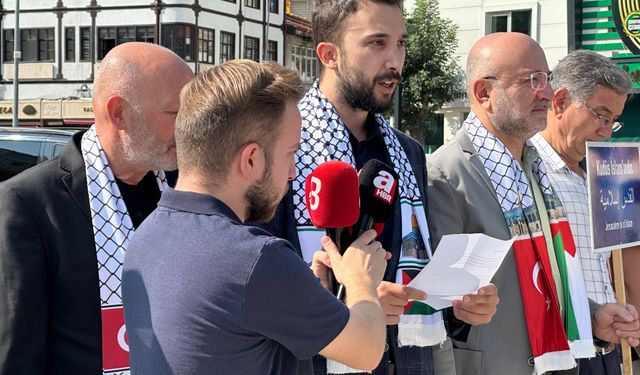 Konya ve Afyonkarahisar'da 'Boş Sıralar' etkinliğiyle Gazzeli çocuklar anıldı