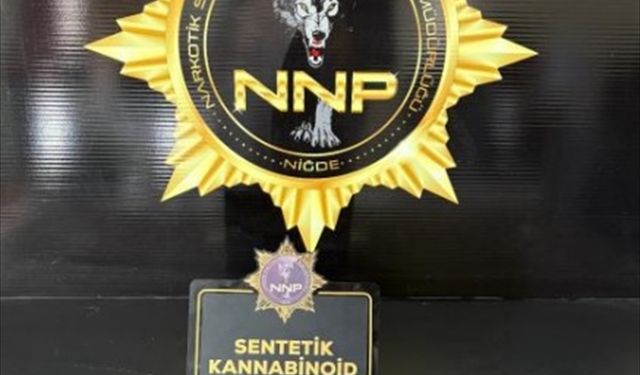 Niğde'de düzenlenen uyuşturucu operasyonunda 1 şüpheli tutuklandı