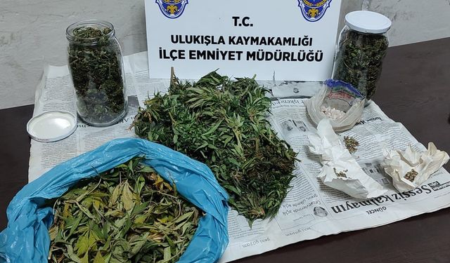 Niğde'de uyuşturucu operasyonlarında yakalanan 13 zanlıdan 5'i tutuklandı