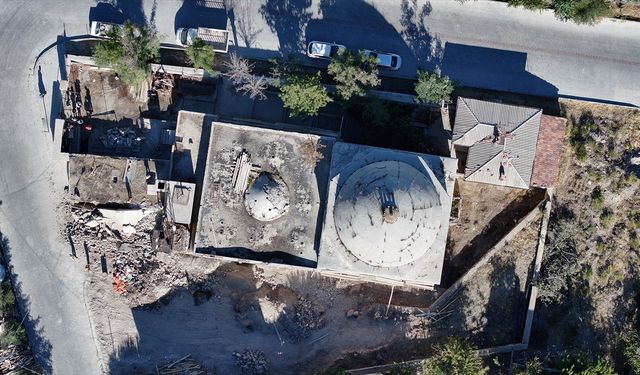 Niğde'deki tarihi Fertek Hamamı'nda kapsamlı restorasyon başlatıldı