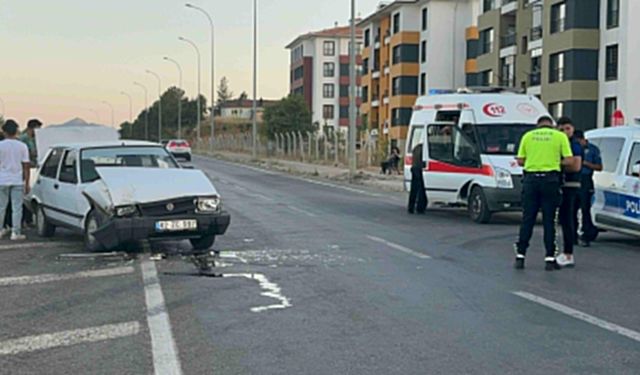 Seydişehir'de trafik kazasında, 2 kişi yaralandı