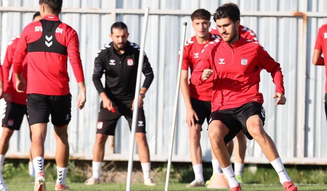Sivasspor, Sarıyer maçı hazırlıklarına devam etti