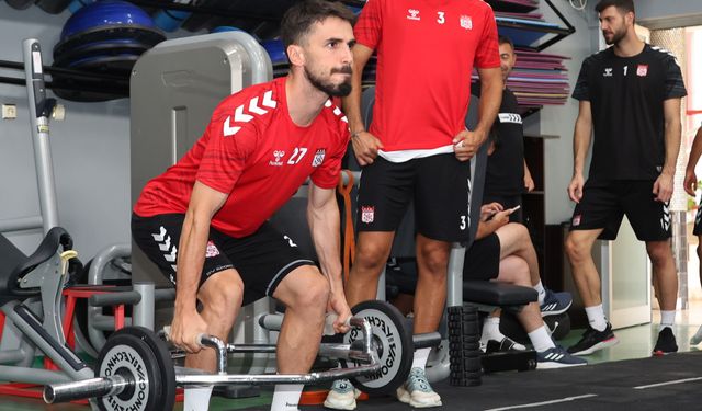 Sivasspor, Sarıyer maçının hazırlıklarını sürdürdü