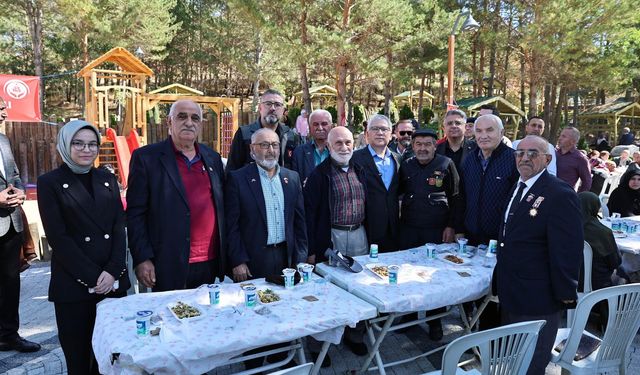 Sivas'ta şehit aileleri ve gaziler piknikte buluştu