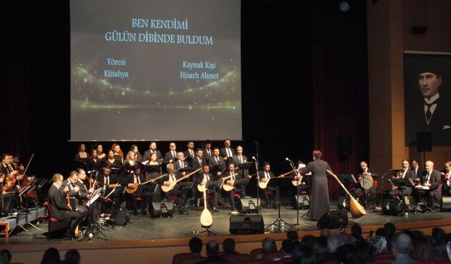 Sivas'ta Türk Halk Müziği konseri düzenlendi