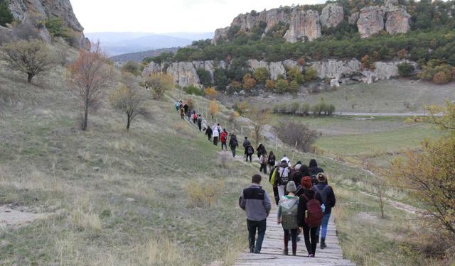 Anadolu Üniversitesi'nden Yazılıkaya Doğa Yürüyüşü