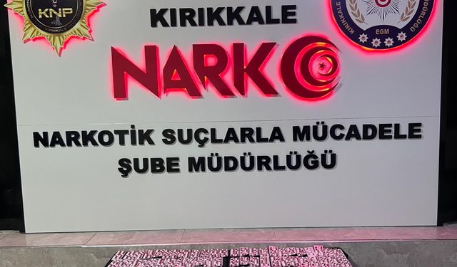 Kırıkkale'de uyuşturucu operasyonunda yakalanan 1 şüpheli tutuklandı