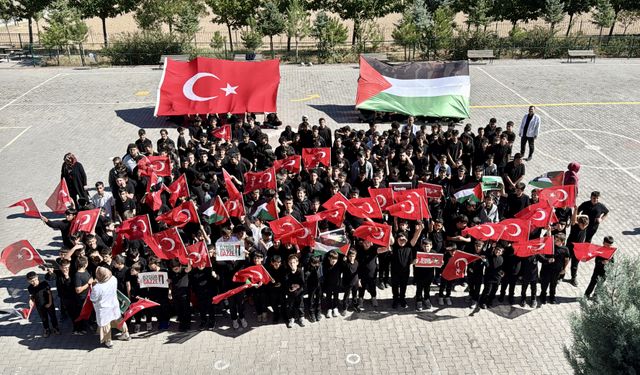 Kırşehir ve Kayseri'deki okullarda 'Filistin Farkındalık Etkinlikleri' düzenlendi