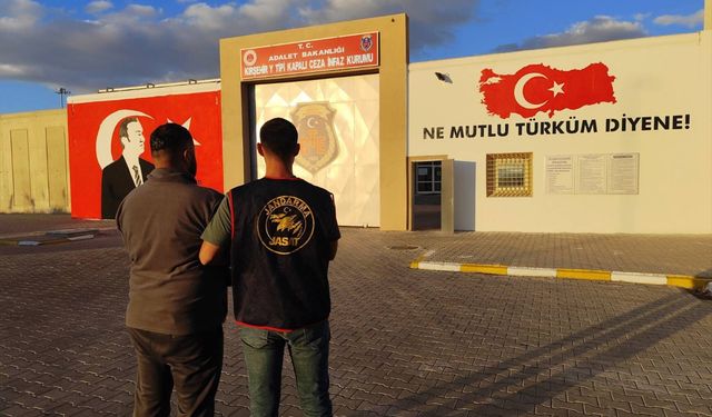 Kırşehir'de 4 yıl 2 ay kesinleşmiş hapis cezası bulunan hükümlü yakalandı